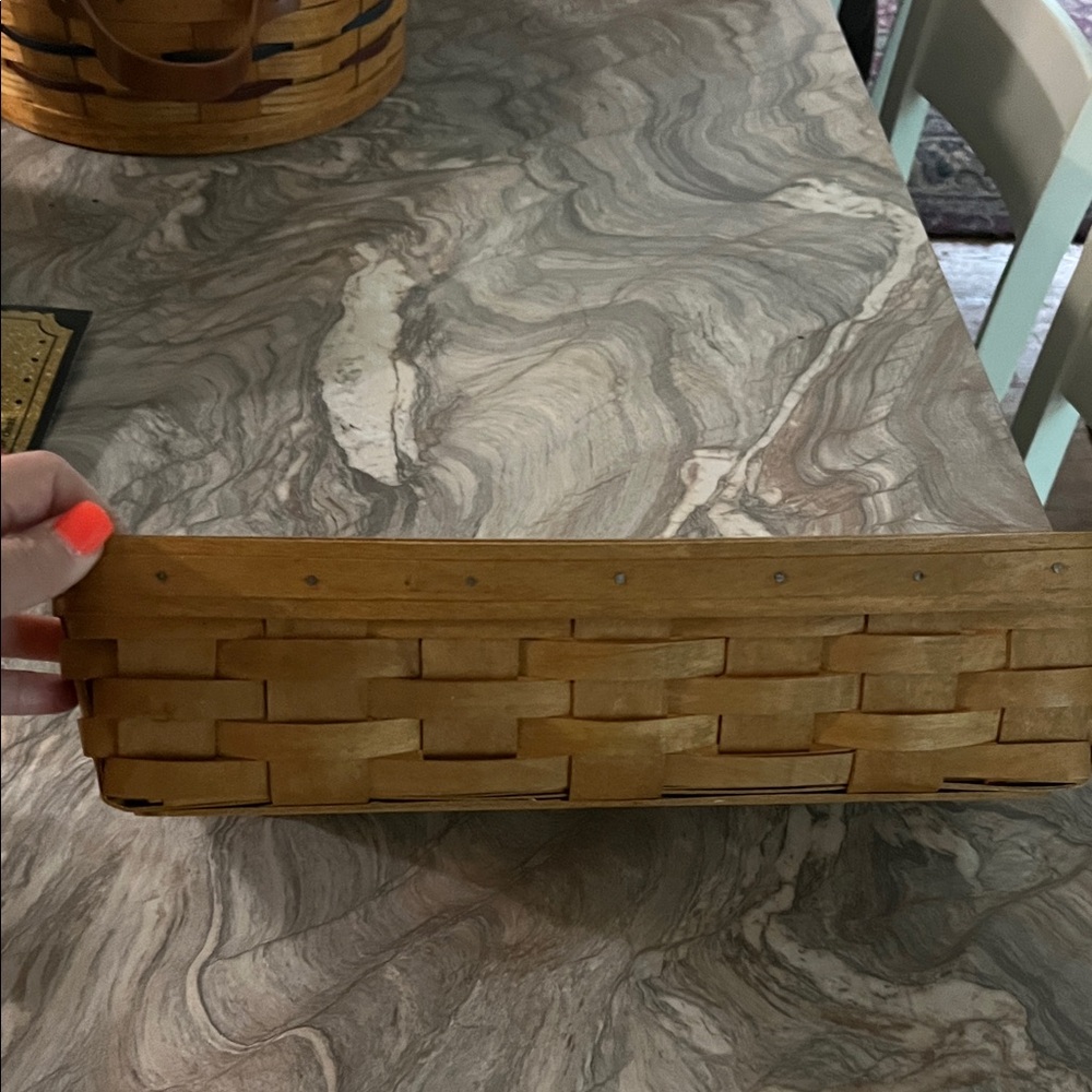 Longaberger Hand Woven Bread Basket